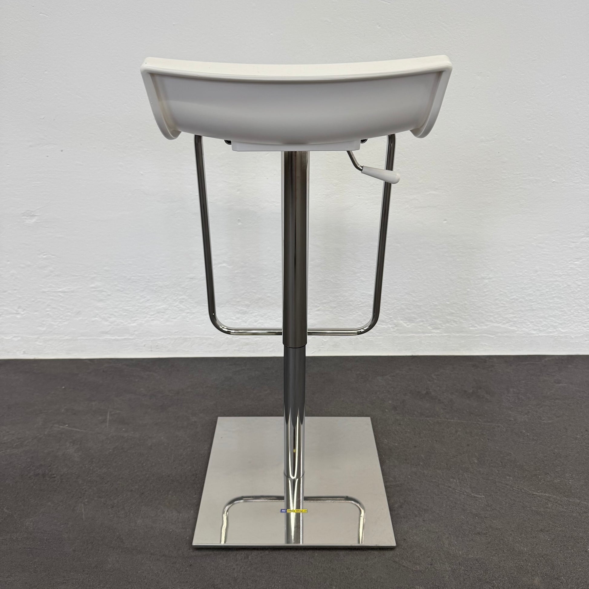 Top Design White Line  Barhocker Ansicht von hinten