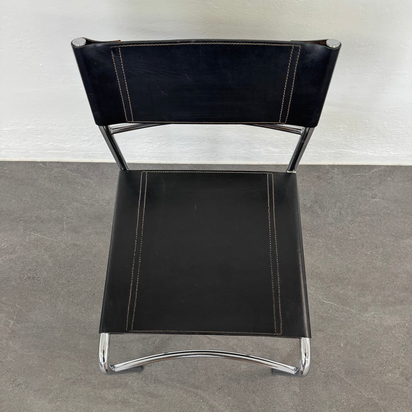 Top Design Vintage Base Bistrostuhl Ansicht von oben