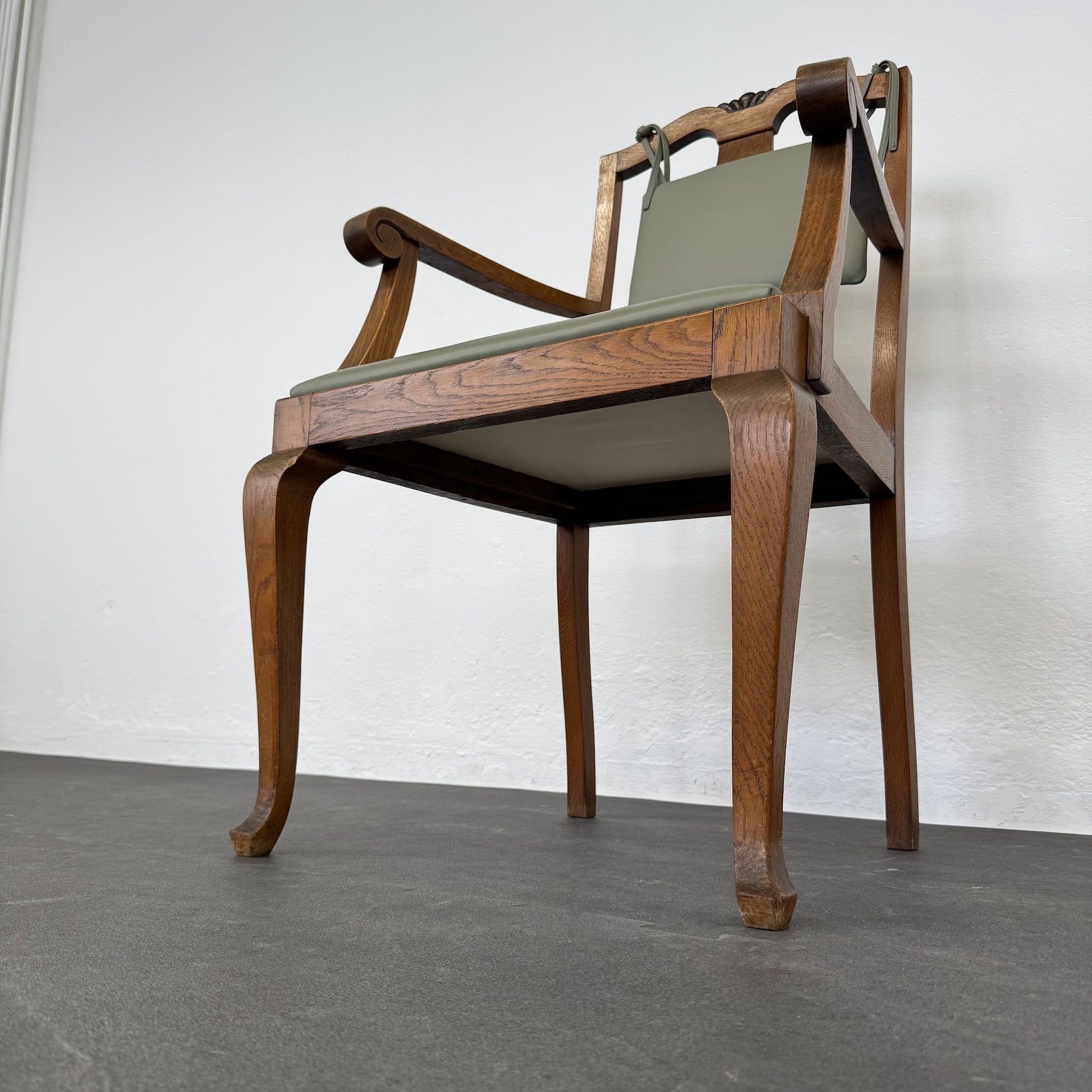 Barock Design Style 50 Stuhl Ansicht von unten
