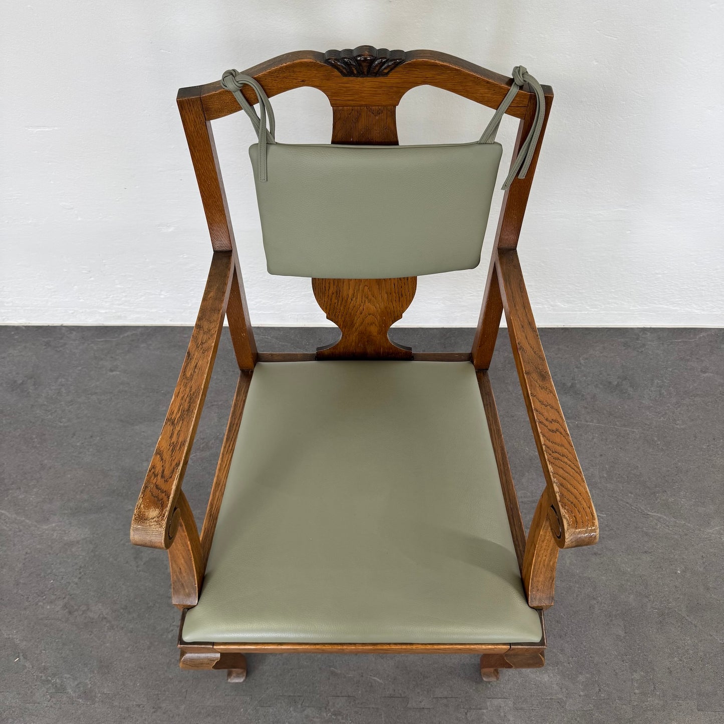 Barock Design Style 50 Stuhl Ansicht von oben