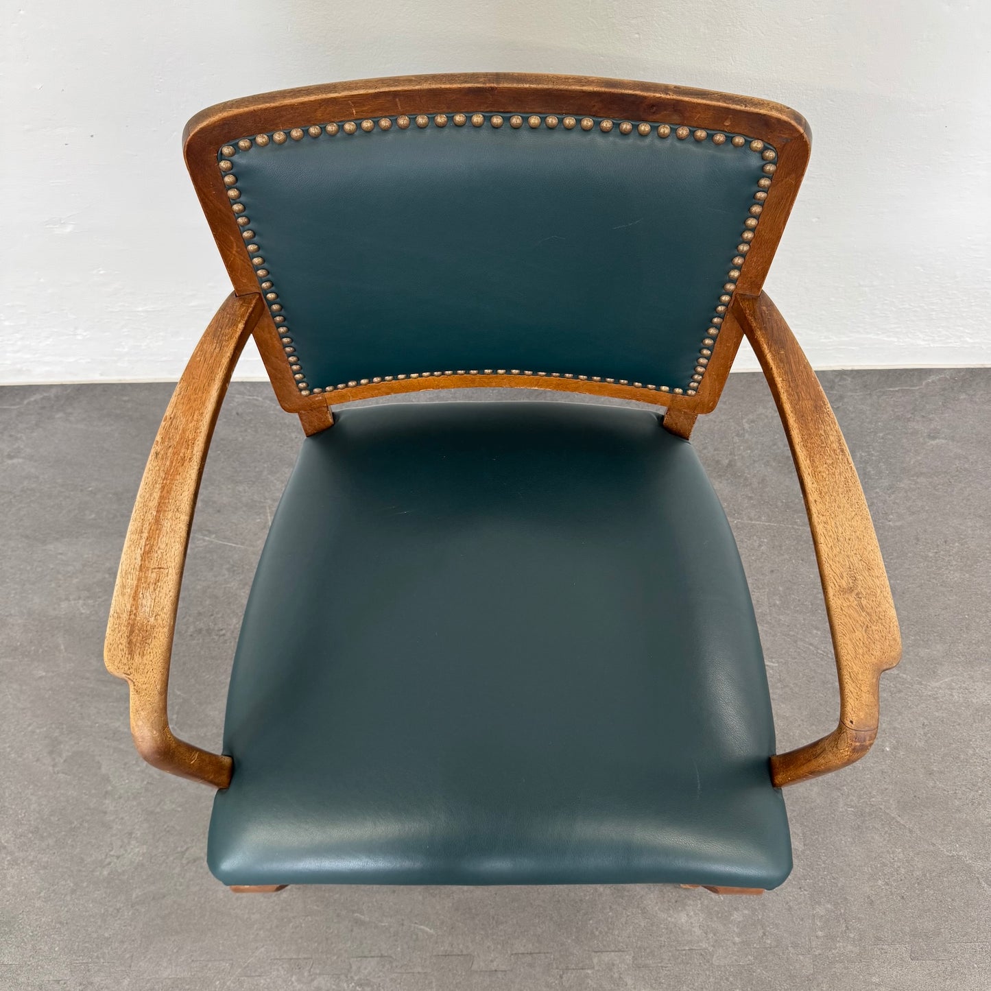 Barock Design Style 40 Stuhl Ansicht von oben