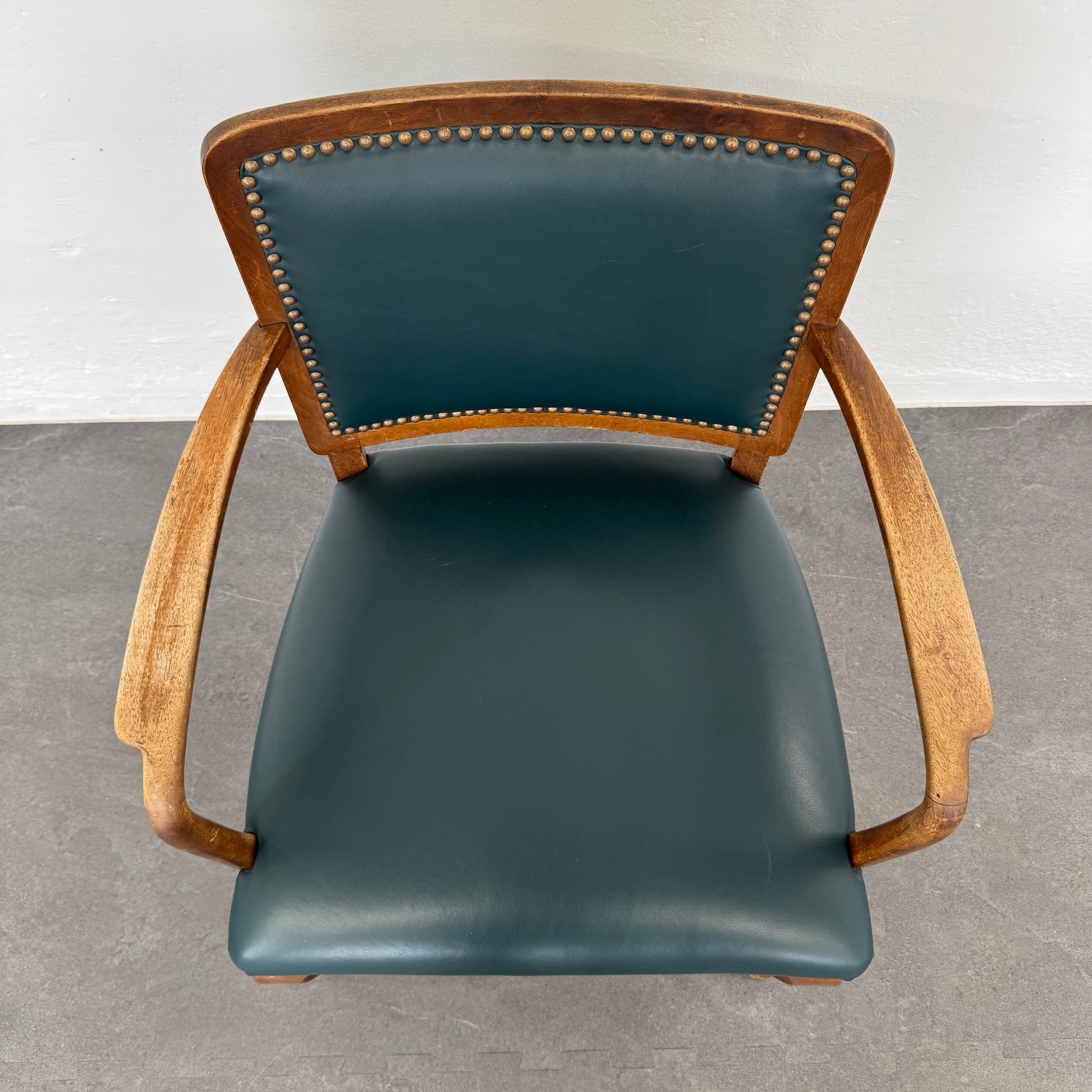 Barock Design Style 40 Stuhl Ansicht von oben