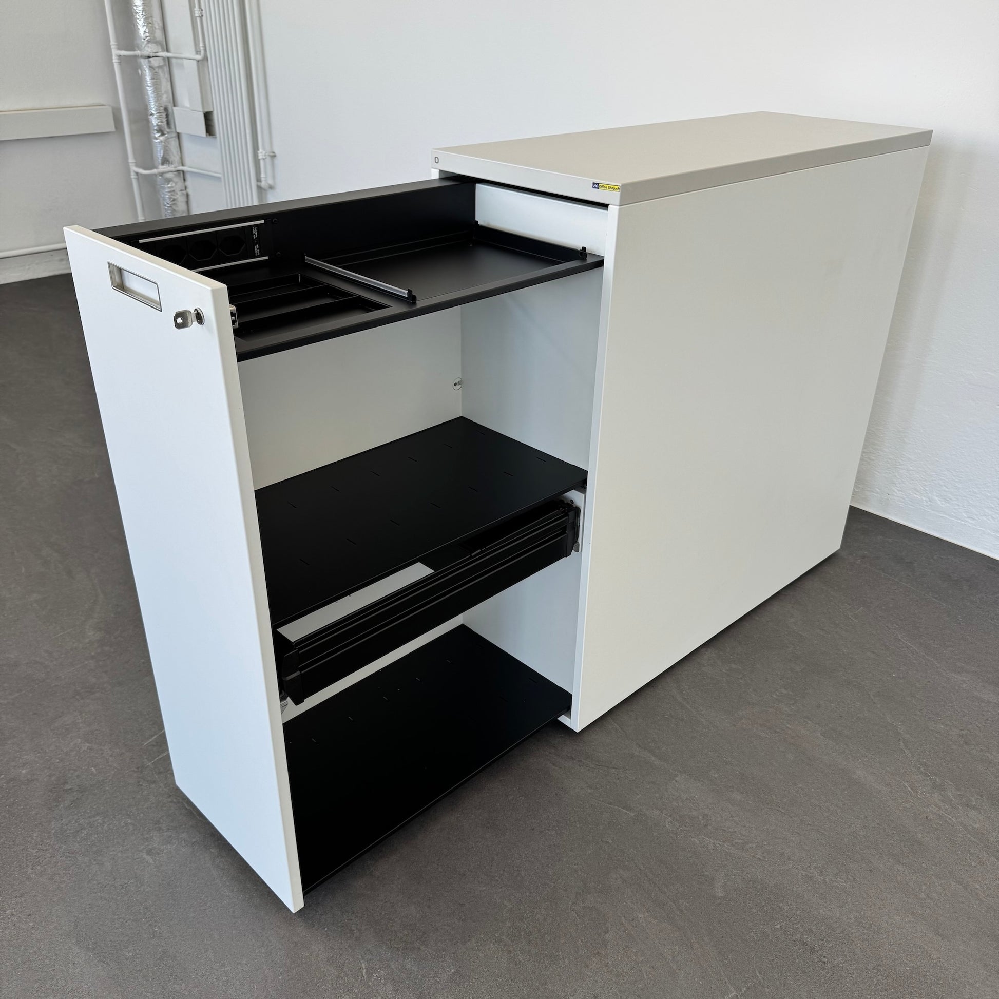 Lista Office D1 Apothekerschrank für 2 Ordner-Reihen