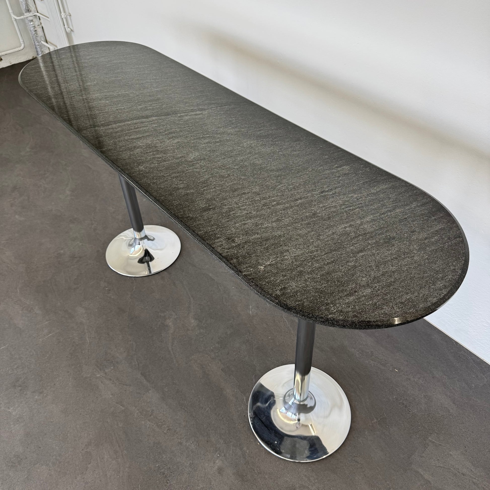 Top Design Eleganto Stehbartisch Ansicht von oben