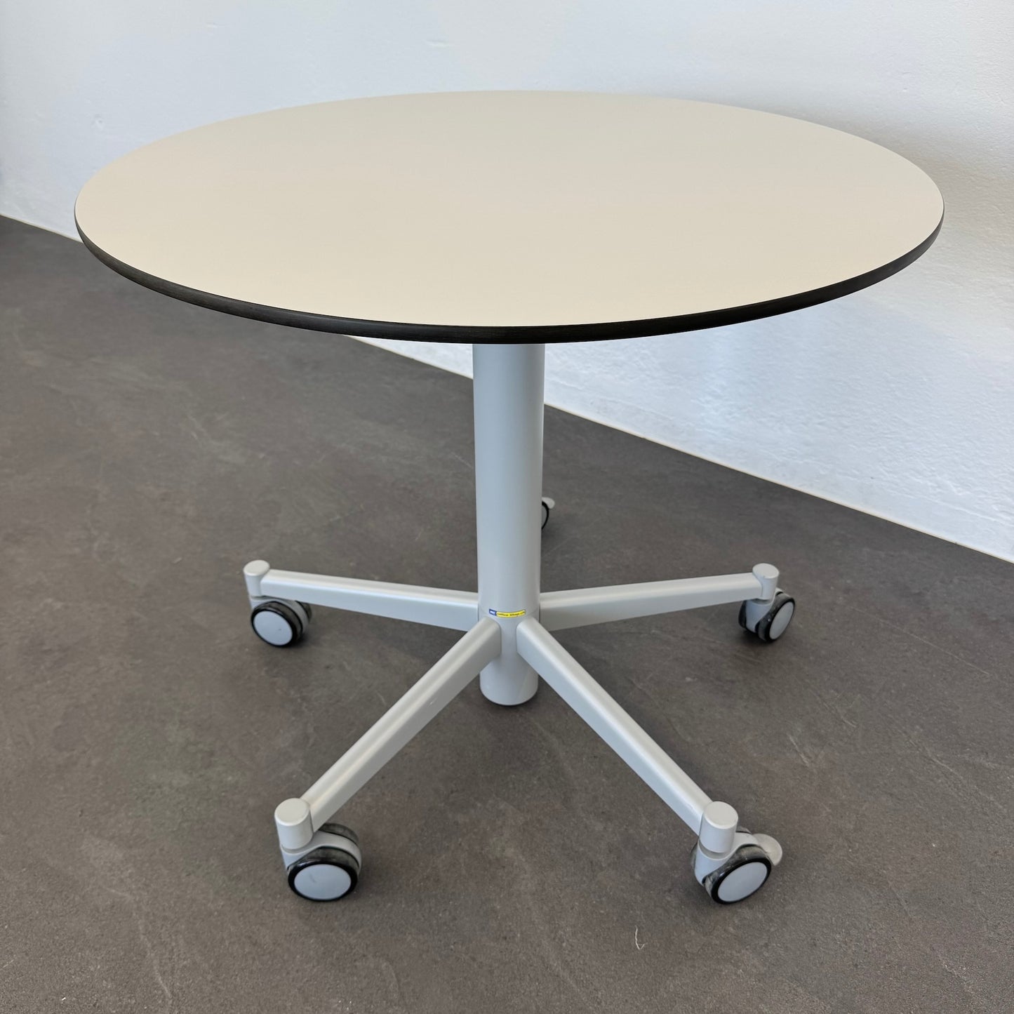 Lista Office Choice Sitz-Steh-Besprechungstisch Ansicht von oben