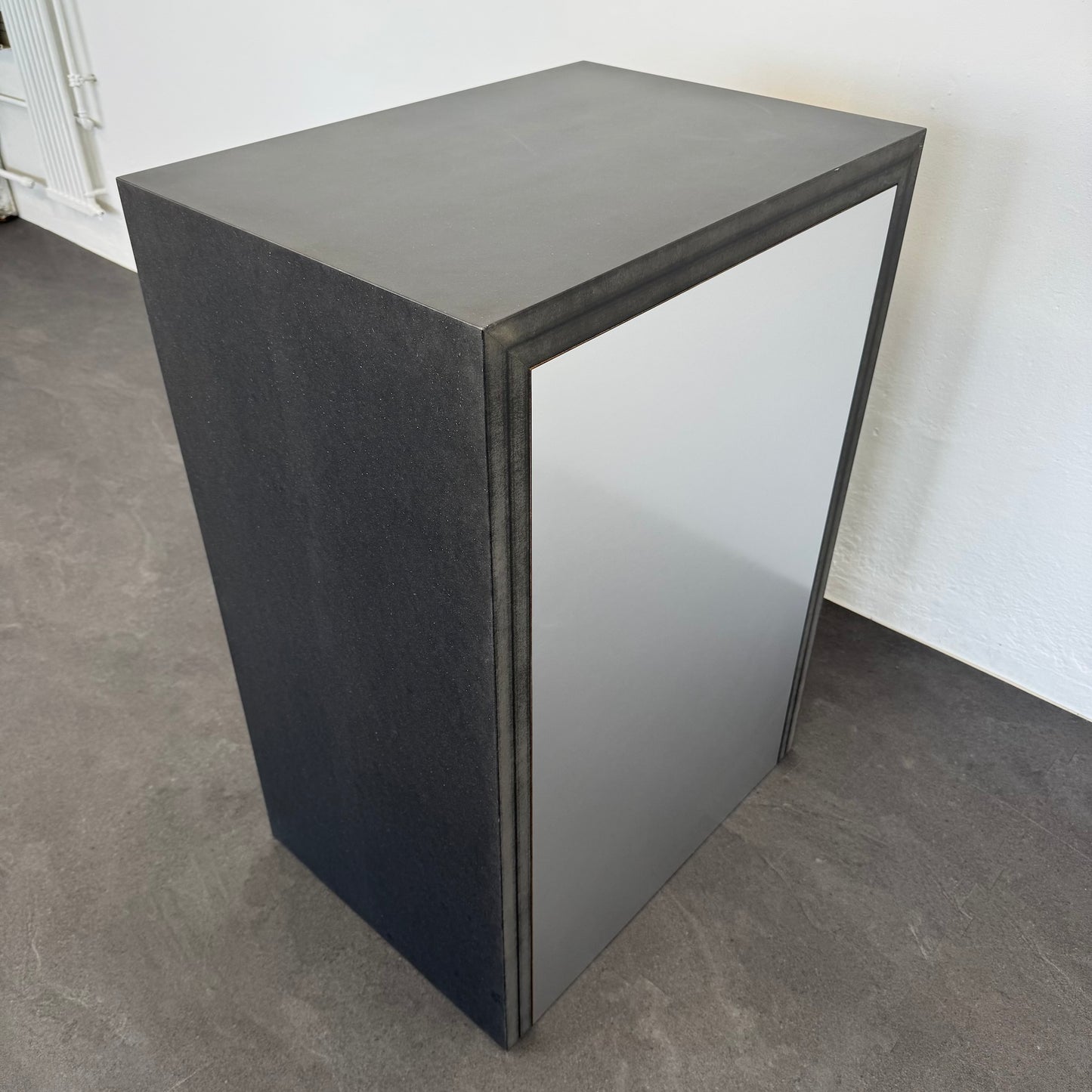 Zemp Z21 Thekentisch Rückwand Aluminium Natur