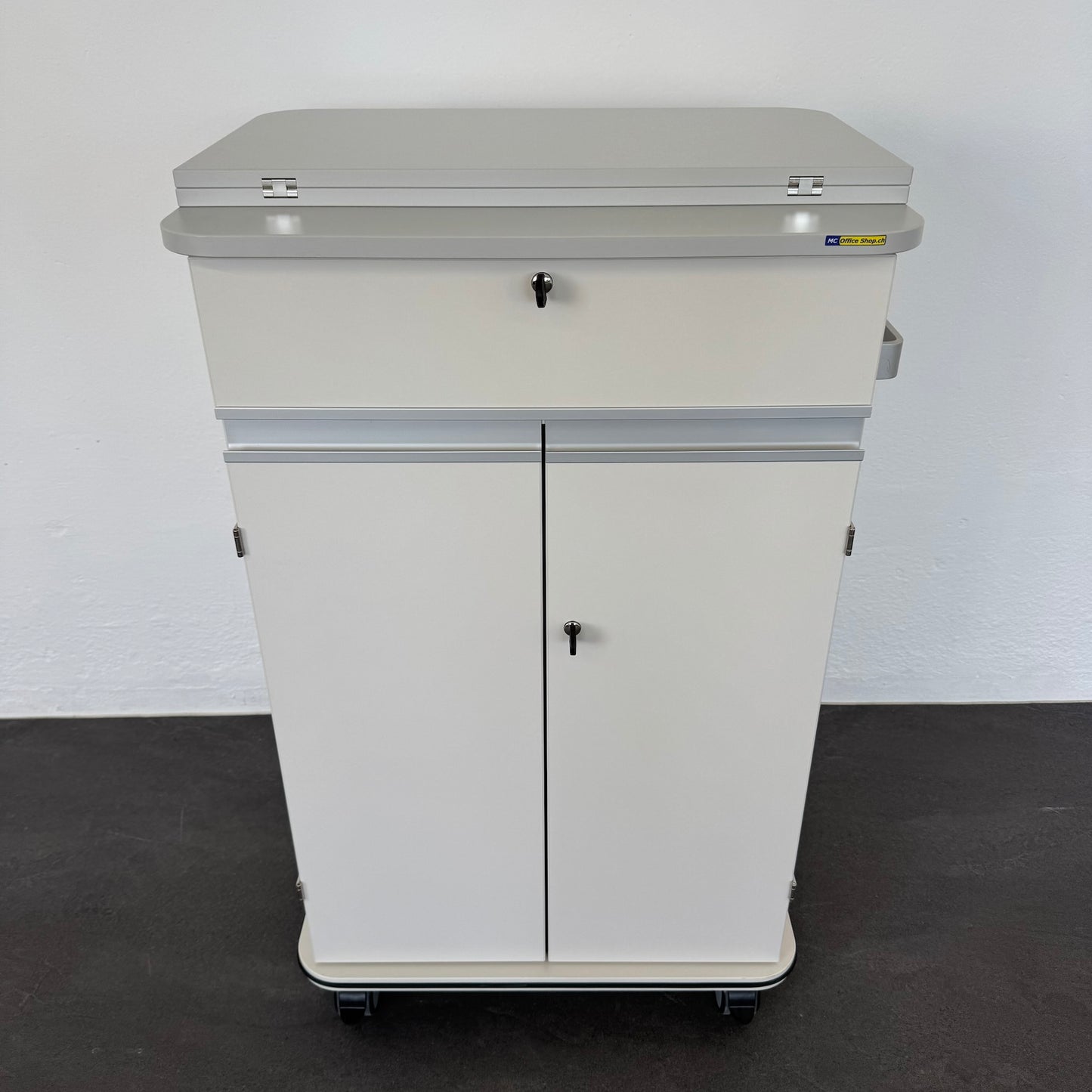 Haworth New City Maxi Caddy Spanplatte Weiss