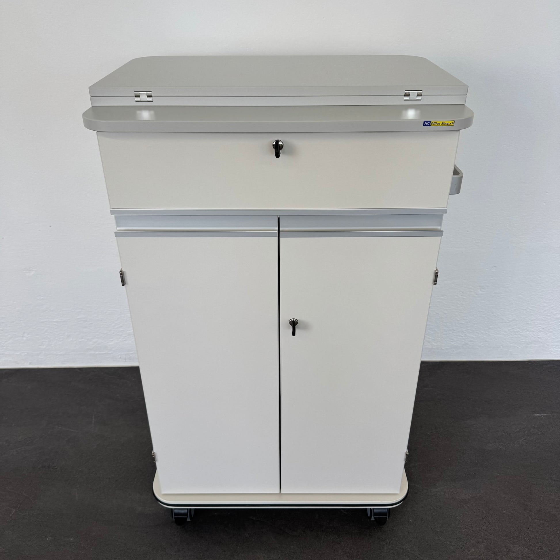 Haworth New City Maxi Caddy Spanplatte Weiss