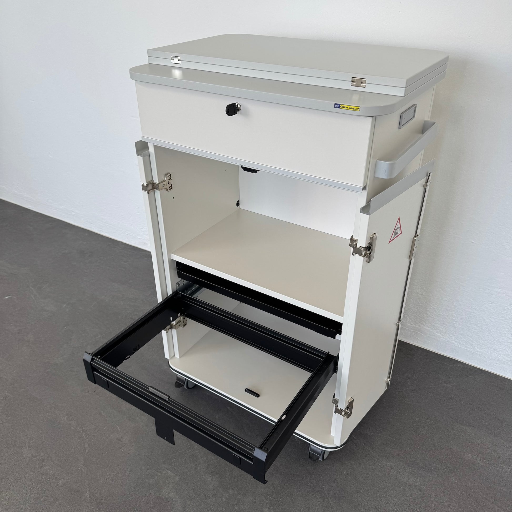 Haworth New City Maxi Caddy mit HR-Auszug offen