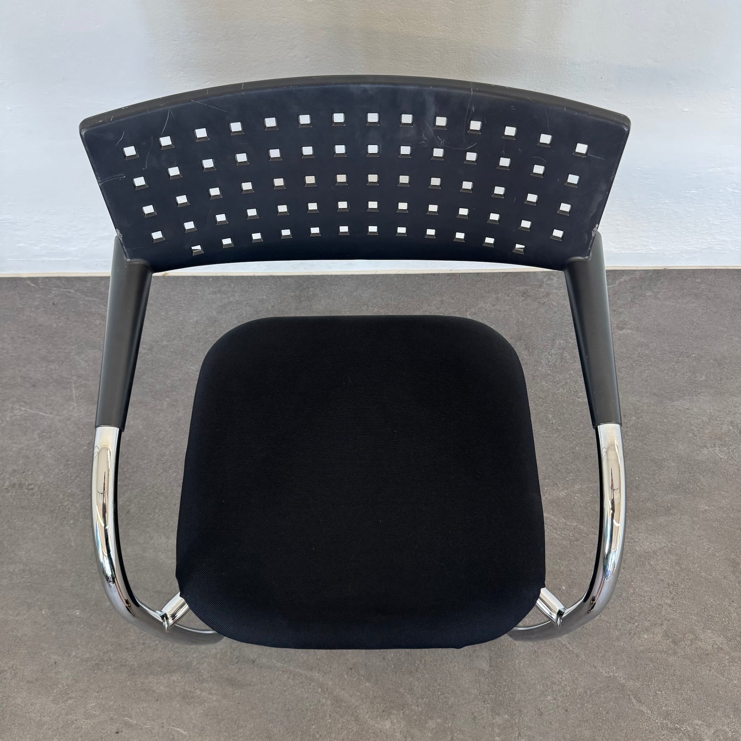 Vitra Visavis Freischwinger von oben