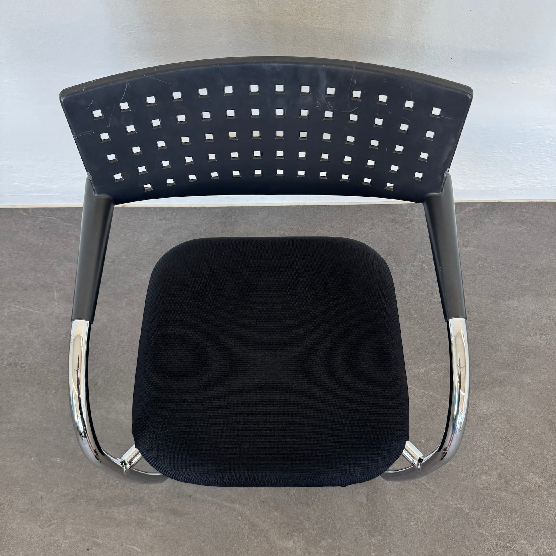 Vitra Visavis Freischwinger von oben