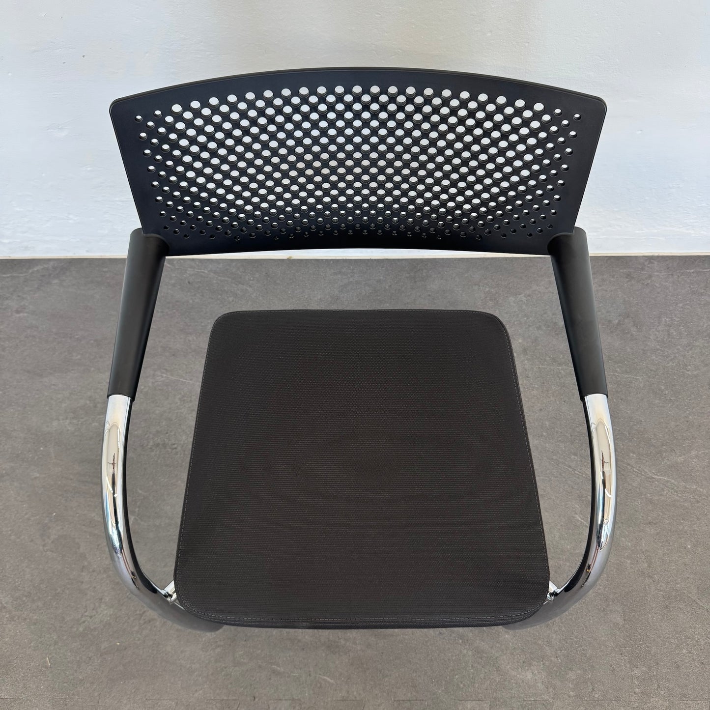 Vitra Visavis 2 Freischwinger von oben