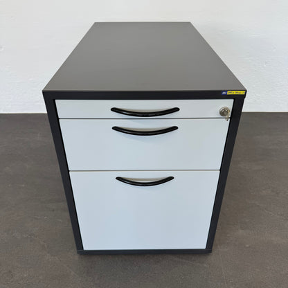 Elan Euroffice Unterstell-Korpus aus Spanplatte Anthrazit und Lichtgrau - 6038272