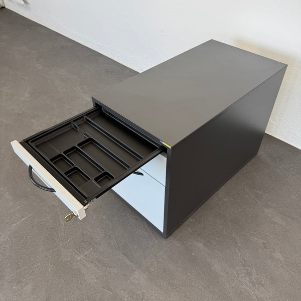 Elan Euroffice Unterstell-Korpus 565 mm hoch anthrazit mit Schlüssel