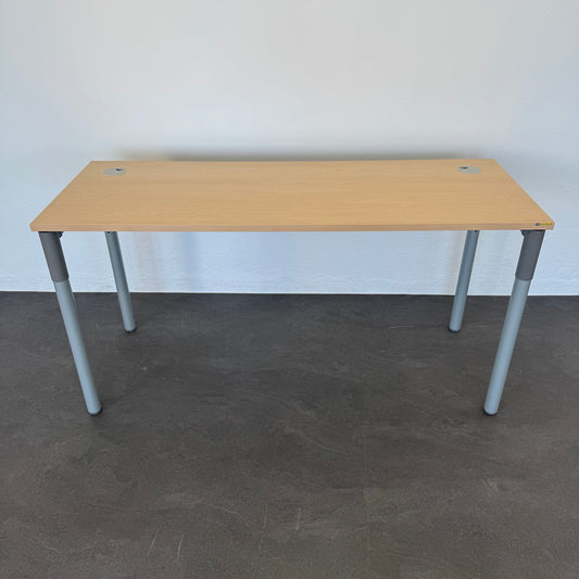 Neudörfler Classic Schreibtisch Tischplatte Ahorndekor