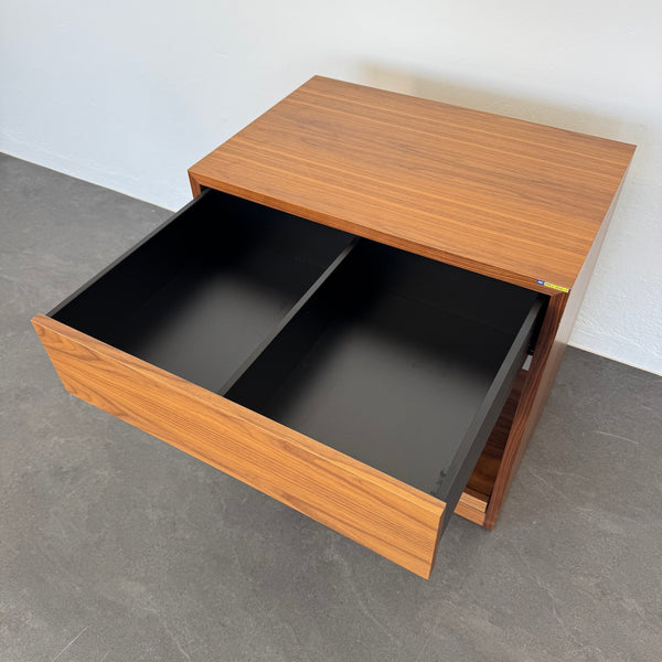 Top Design Exclusiv Sideboard 760mm breit - Nussbaum