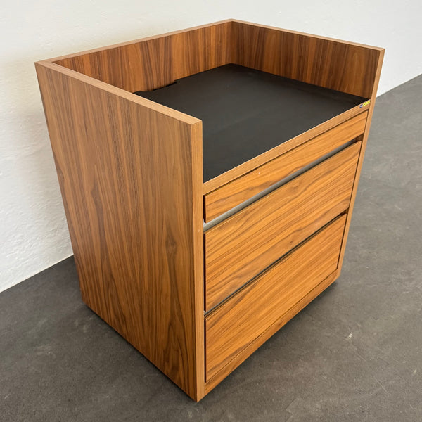 Top Design Exclusiv Sideboard 650mm breit - Nussbaum