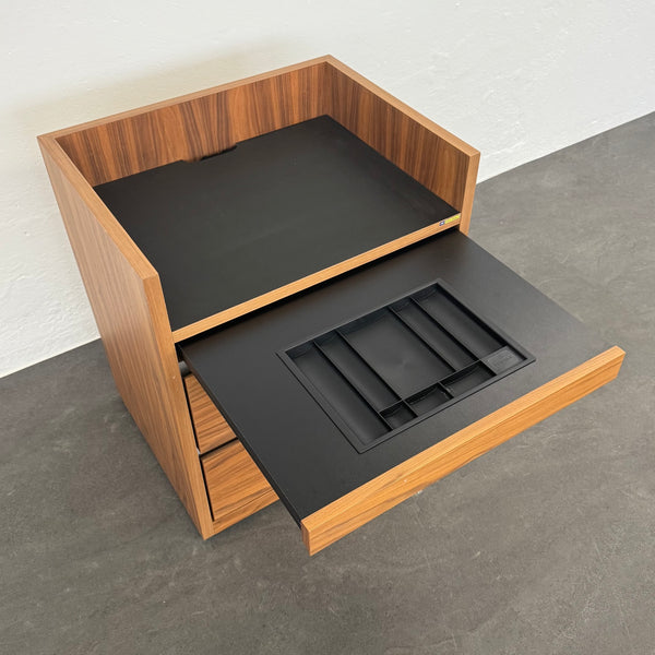 Top Design Exclusiv Sideboard 650mm breit - Nussbaum