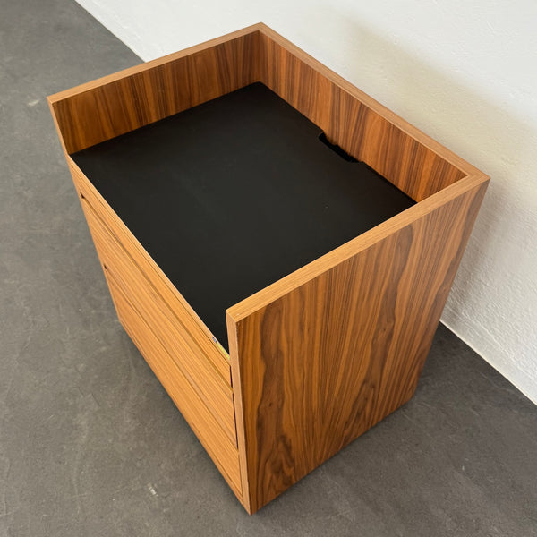 Top Design Exclusiv Sideboard 650mm breit - Nussbaum