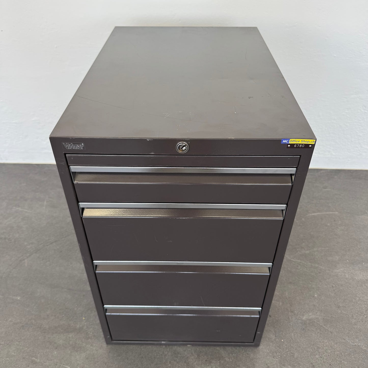 Vidmar Basic Unterstell-Korpus aus Metall, Farbe Braun