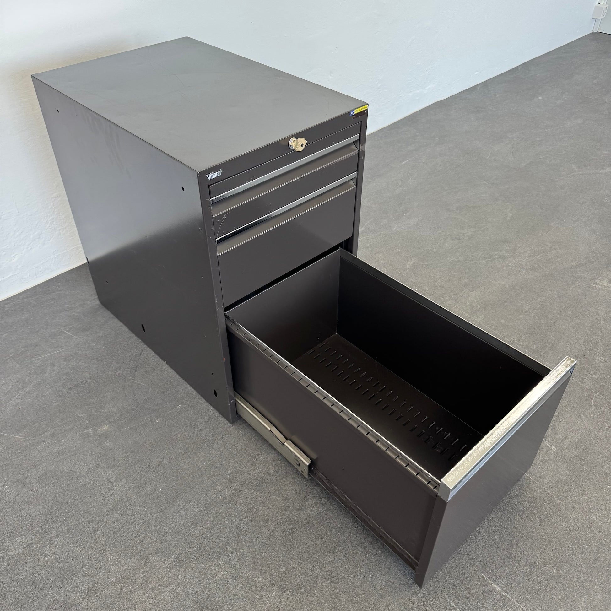 Vidmar Basic Unterstell-Korpus mit Hängeregister offen