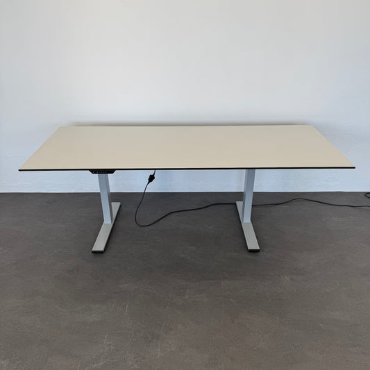 Lista Office LO Choice Sitz-Steh-Schreibtisch 2000 x 800 mm