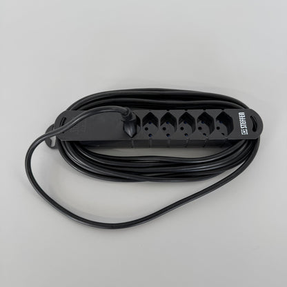 Steffen Steba Variabl Mehrfachstecker Magnetisch Kunstoff Schwarz