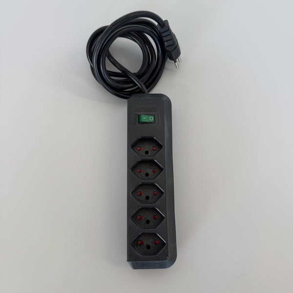 Brennstuhl cleverLINE Mehrfachstecker Schwarz