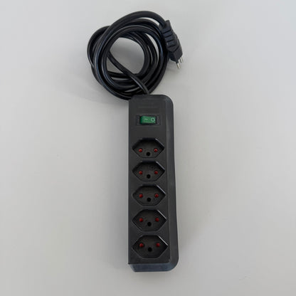 Brennstuhl cleverLine Mehrfachstecker mit 5 Stromanschlüssen