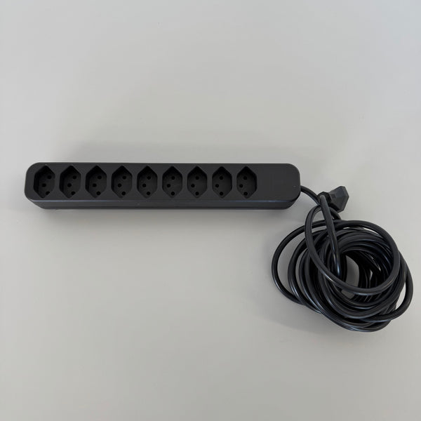 Max Hauri Swiss Line Mehrfachstecker - Schwarz - Magnethalterung - 9 Anschlüsse