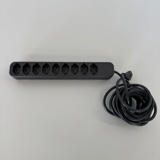 Max Hauri Swiss Line Mehrfachstecker Kunstoff Schwarz