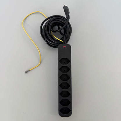 Max Hauri Swiss Line Mehrfachstecker mit 7 Stromanschlüssen