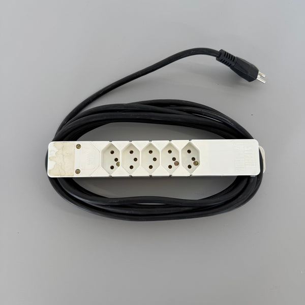 Steffen Steba Variabl Prime one Mehrfachstecker Weiss - Magnetisch - 6 Anschlüsse