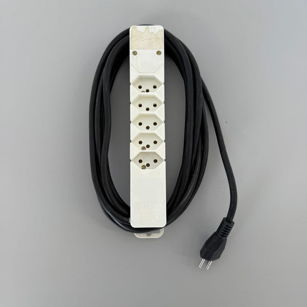 Steffen Steba Variabl Prime one Mehrfachstecker Weiss - Magnetisch - 6 Anschlüsse