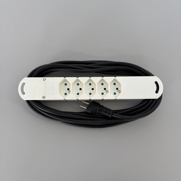 Steffen Steba Variabl Mehrfachstecker Weiss - Magnetisch - 6 Anschlüsse