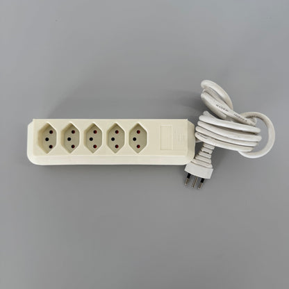 Brennstuhl cleverLine Mehrfachstecker Kunstoff Weiss