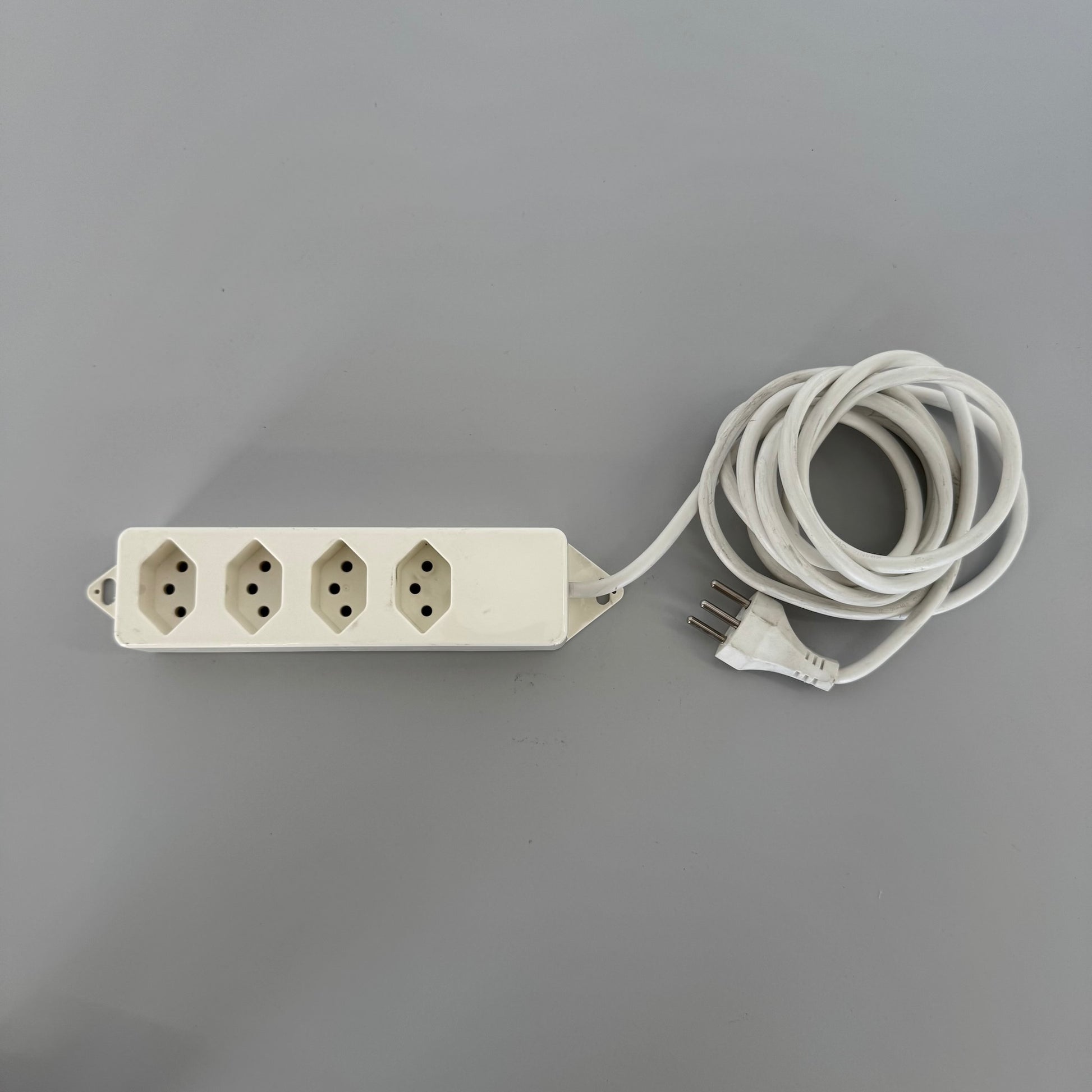 Top Electric Swiss Line Mehrfachstecker Kunstoff Weiss