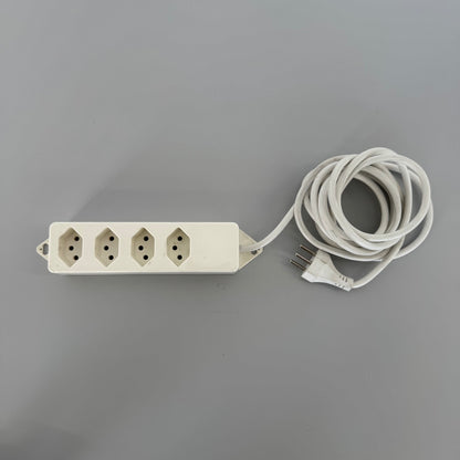 Top Electric Swiss Line Mehrfachstecker Kunstoff Weiss