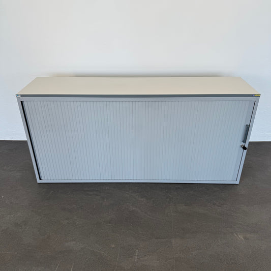 Lista Office Storage Lateralschrank Metall Silbergrau