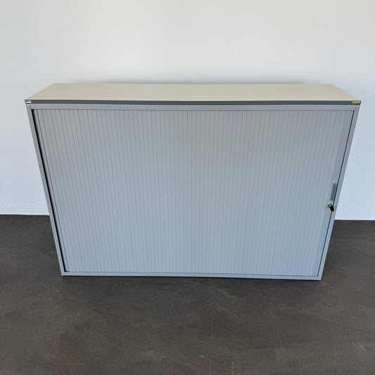 Lista Office Storage Lateralschrank Metall Silbergrau