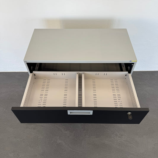Lista Office Qub Modul-Kombination  mit Schublade offen
