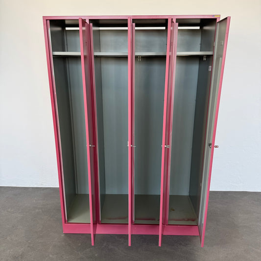 Lista Classic Garderobenschrank mit  allen Abteilen offen