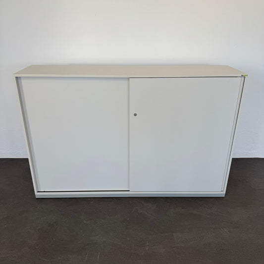 Steelcase Share It Duo Schiebetürschrank Spanplatte Weiss