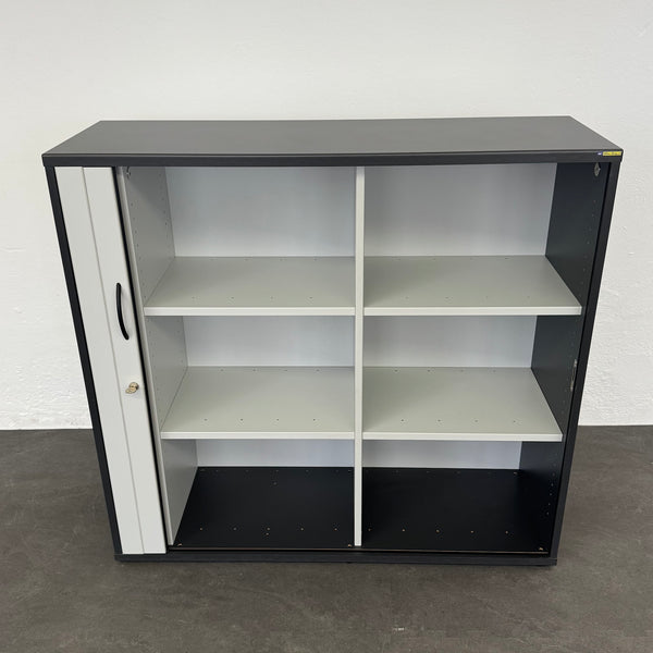 Elan Euroffice Lateralschrank 3-OH 1200mm mit Trennwand - mit Schlüssel
