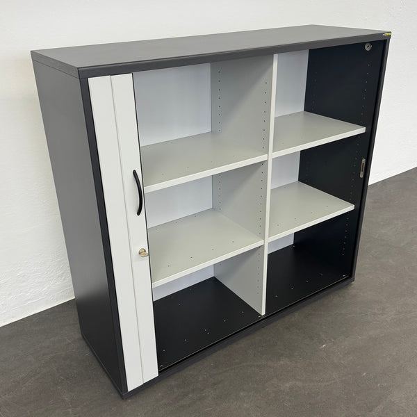 Elan Euroffice Lateralschrank 3-OH 1200mm mit Trennwand - mit Schlüssel