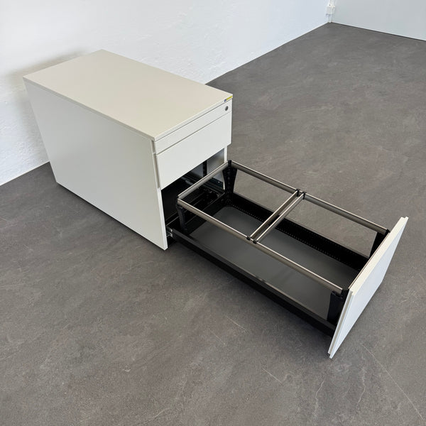 Steelcase IMPLICIT Roll-Korpus HR-Auszug Lichtgrau ohne Schlüssel