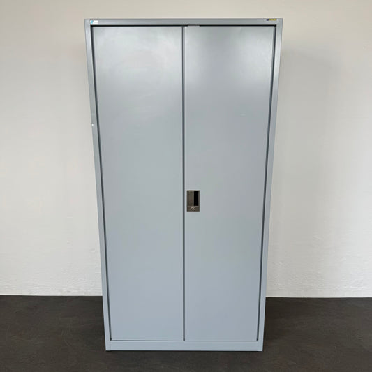 Lista Office Storage Flügeltür-Aktenschrank Metall Blaugrau