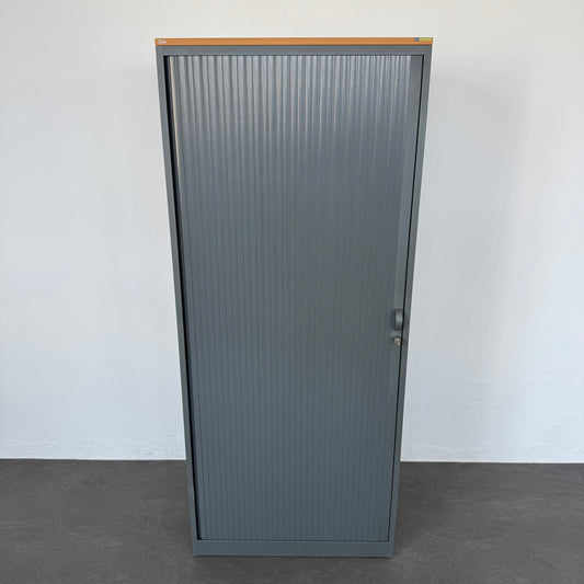 Lista Office Storage Lateralschrank aus Metall in Anthrazit