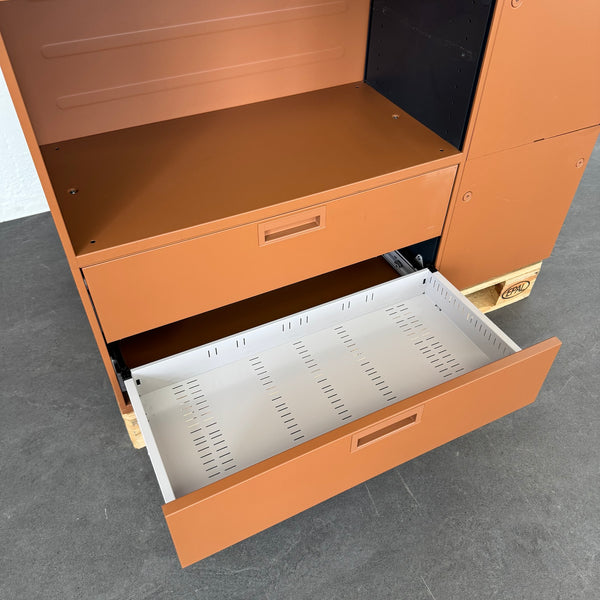 Lista Office LO Qub Modul-Kombination 1200x800 mm - Kupferbraun