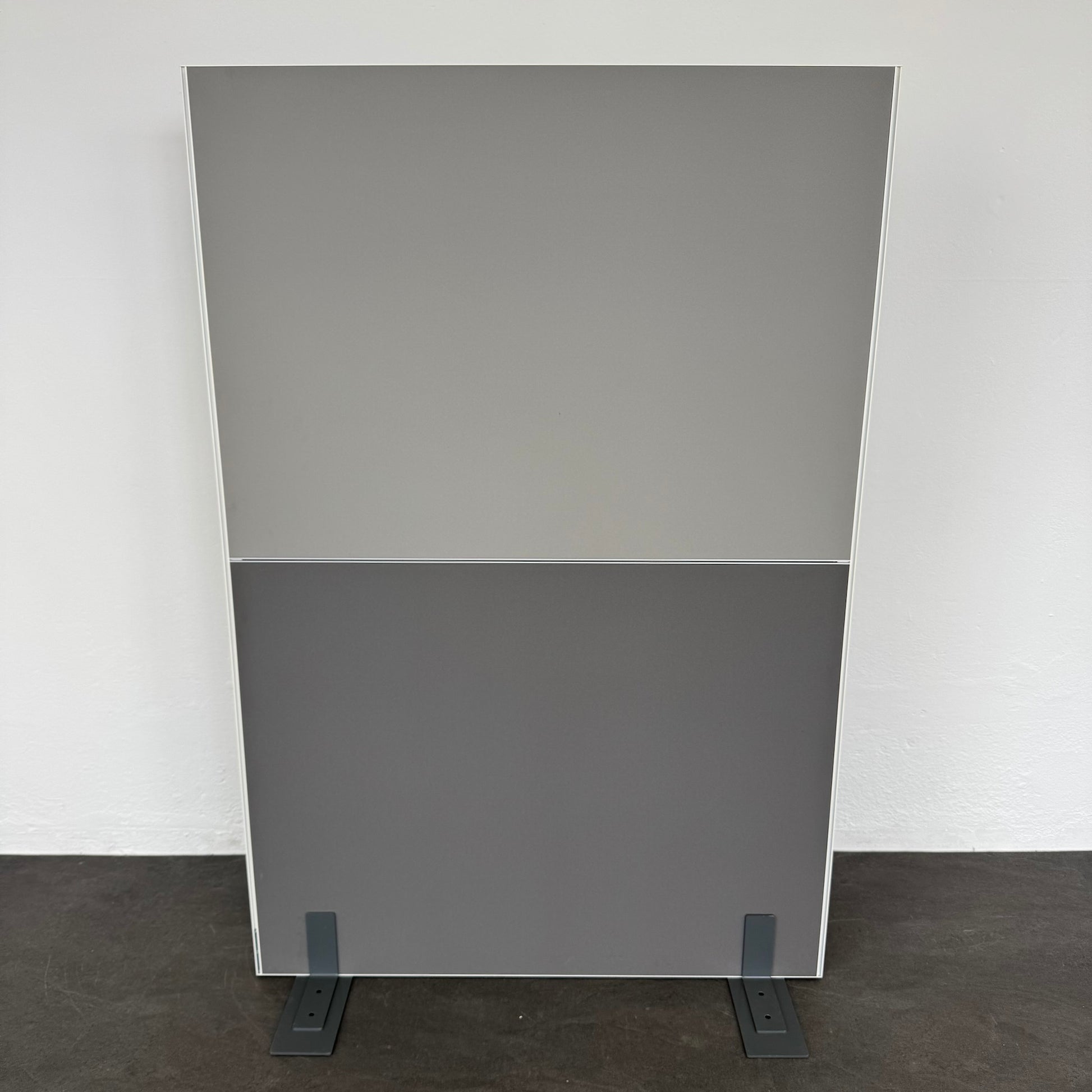 Steelcase Partio Wall Trennwand in Anthrazit und Grau